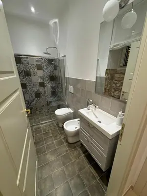 Bagno di Charming 2-Bedroom House - Rooftop terrace in Heart of Noto, Sicily