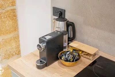 Set per la preparazione di tè e caffè presso Dimora Matteotti