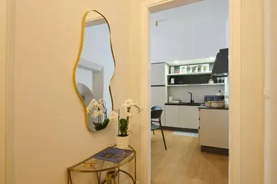Cucina o angolo cottura di Casa Lungomare Ortigia