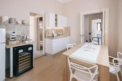 Cucina o angolo cottura di Eda Apartment Affaccio sul porto