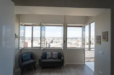 Area soggiorno di City View Penthouse