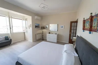 Letto o letti in una camera di City View Penthouse