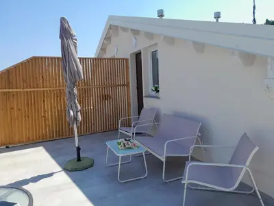Balcone o terrazza di Villa LORY SWEET GARDENIA