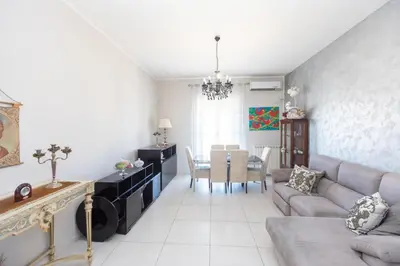 Area soggiorno di Poseidone Apartment