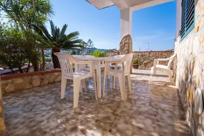 Balcone o terrazza di Villa Marinella