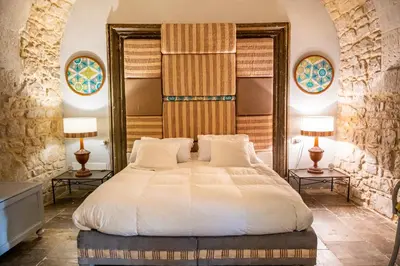 Letto o letti in una camera di Luxury Cave Modica