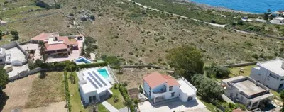 Paesaggio naturale nelle vicinanze della villa