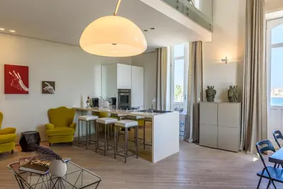 Cucina o angolo cottura di Lucea Sea Terrace by Ortigiapartments