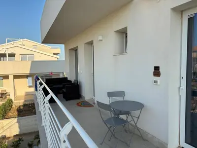 Balcone o terrazza di Flamingo Apartment