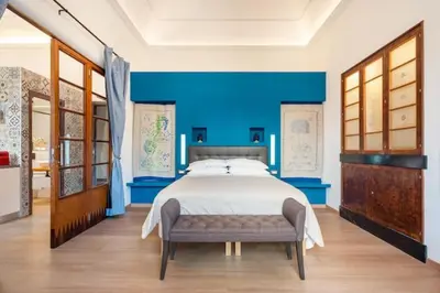 Letto o letti in una camera di Dimore Donna Serafina