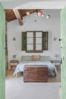 Letto o letti in una camera di La Tannura grande