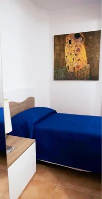 Letto o letti in una camera di Sicilian Bliss Villa
