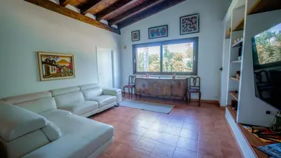 Area soggiorno di Sicilian Bliss Villa