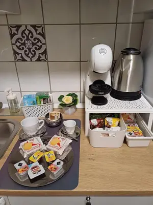 Cucina o angolo cottura di Domus Bella Civita Very central apartment in the historic area of Catania