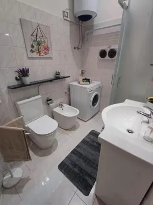 Bagno di Domus Bella Civita Very central apartment in the historic area of Catania