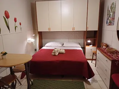 Letto o letti in una camera di Dimora San Francesco Catania centro storico
