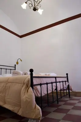Letto o letti in una camera di Civico Venti Catania