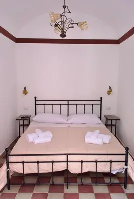 Letto o letti in una camera di Civico Venti Catania