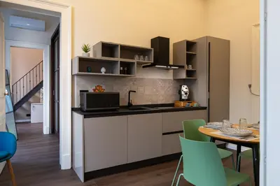 Cucina o angolo cottura di Casa Sarina Catania Apartment