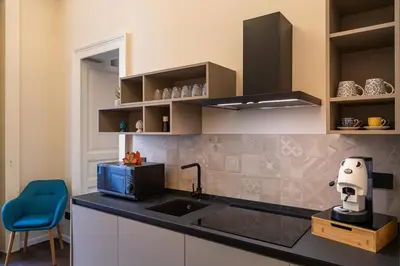 Cucina o angolo cottura di Casa Sarina Catania Apartment