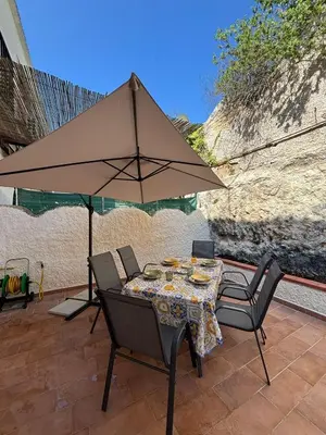 Patio o area all'aperto di White Moon