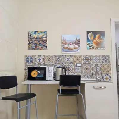 Cucina o angolo cottura di Monolocale Catania Centro Stay in Catania