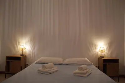Letto o letti in una camera di Casa Suli