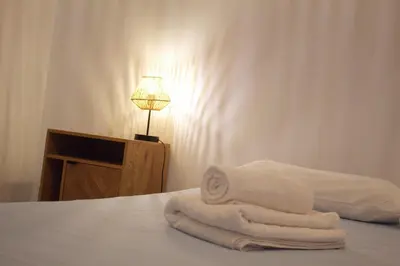 Letto o letti in una camera di Casa Suli