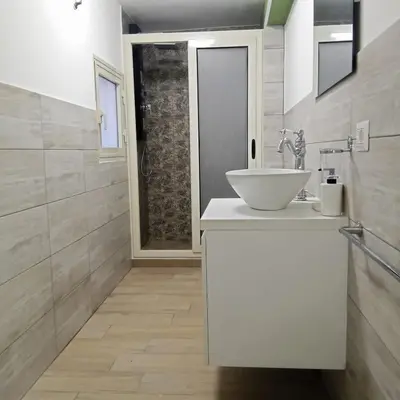 Bagno di Monolocale con cucina Stay in Catania