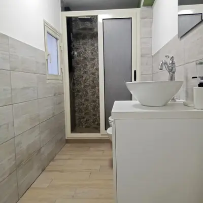 Bagno di Monolocale con cucina Stay in Catania