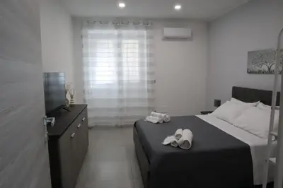 Letto o letti in una camera di Henny House