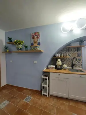 Cucina o angolo cottura di B&B Piazza Mazzini