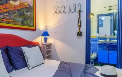 Letto o letti in una camera di Lovely Home In Augusta