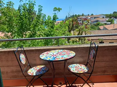 Balcone o terrazza di Les calanques Audeandeb