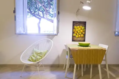 Area soggiorno di Fico d'India Apartment by Wonderful Italy