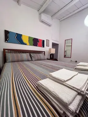 Letto o letti in una camera di La Rosa dei Monti Iblei