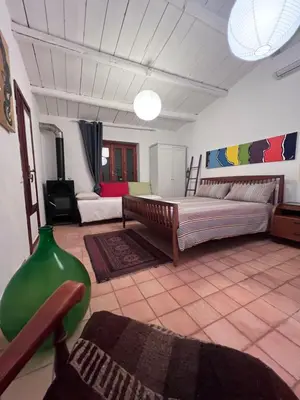 Letto o letti in una camera di La Rosa dei Monti Iblei