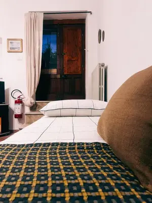 Letto o letti in una camera di La Rosa dei Monti Iblei 1