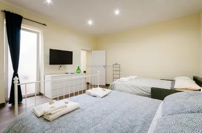 Letto o letti in una camera di Residenza Gloria