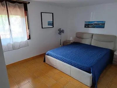Letto o letti in una camera di Villetta Agnone Fortezza