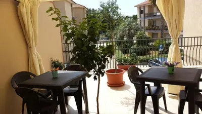 Balcone o terrazza di Affittacamere Il Terrazzo Di Archimede