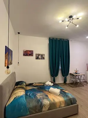 Letto o letti in una camera di porticciolo House