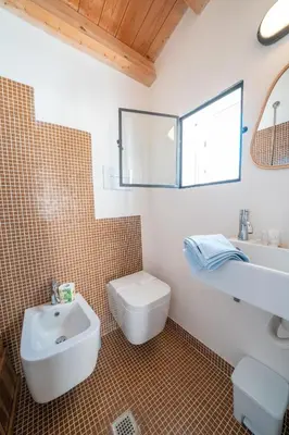 Bagno di Terrazza panoramica nell'anima storica di Ortigia
