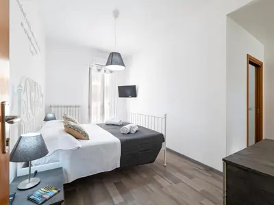 Letto o letti in una camera di Le due Sicilie -Ragusa Guest House
