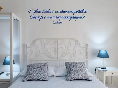 Letto o letti in una camera di Le due Sicilie -Ragusa Guest House
