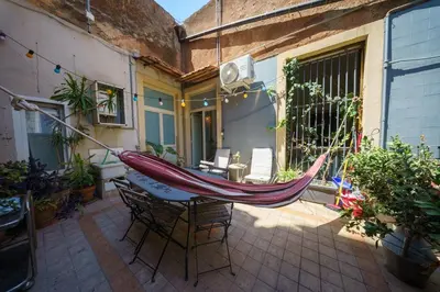 Balcone o terrazza di Appartamento in centro con terrazzo per 11 persone