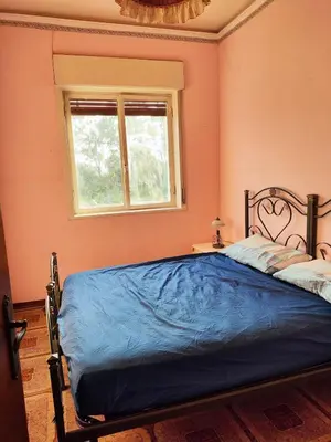 Letto o letti in una camera di Casa al mare