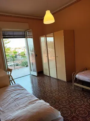 Letto o letti in una camera di Casa al mare
