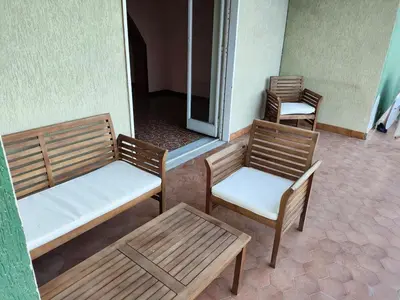 Area soggiorno di Casa al mare
