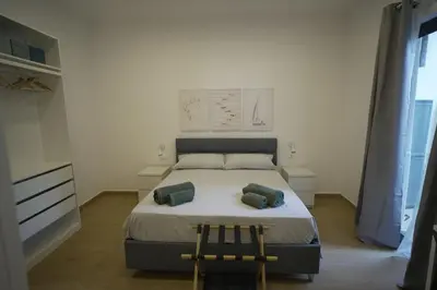 Letto o letti in una camera di Marci's house